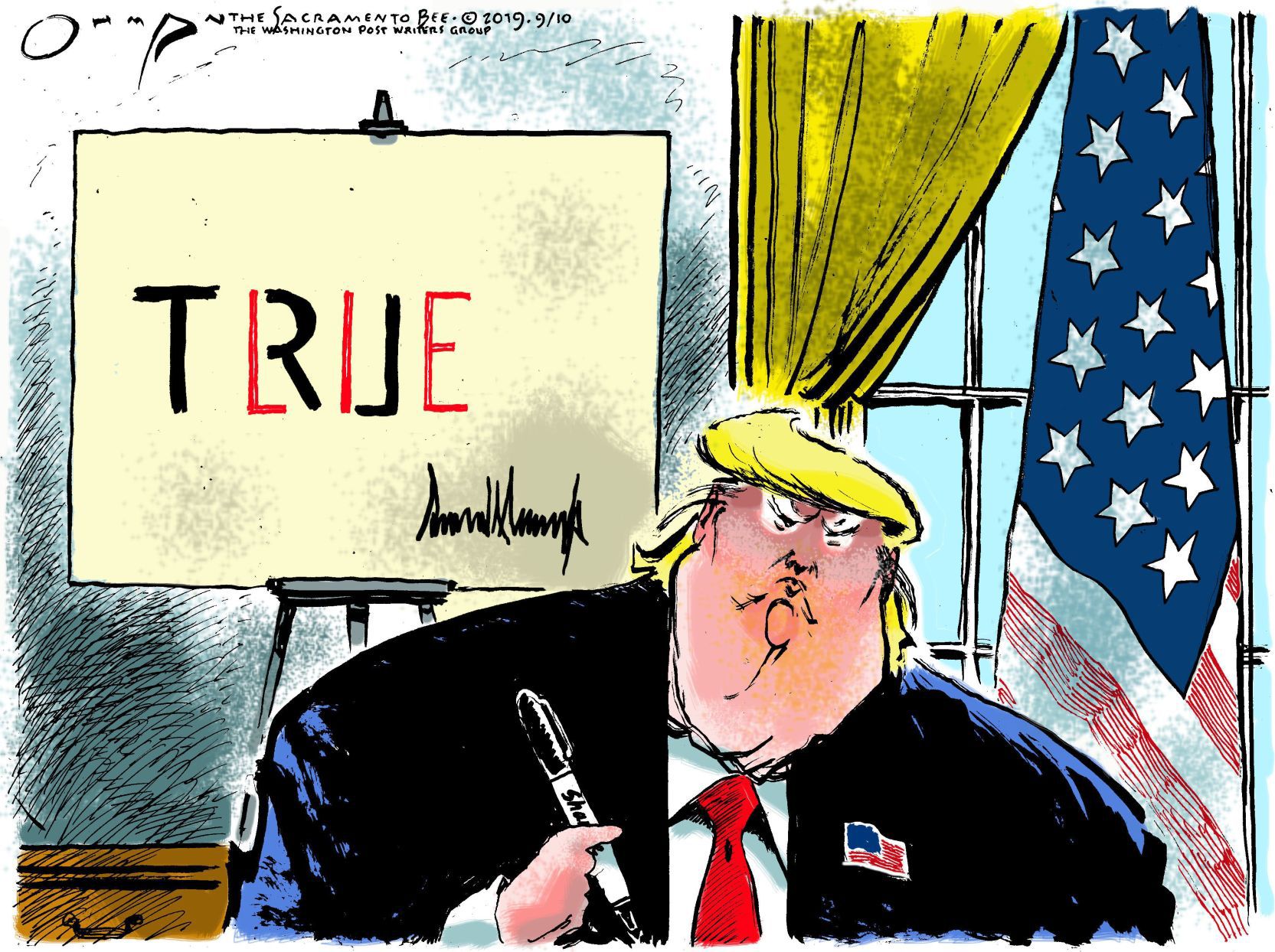 Jack Ohman, editorial cartoon